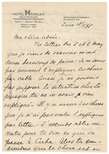 Load image into Gallery viewer, Letter to His Future Wife Olga
