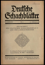 Load image into Gallery viewer, Deutsche Schachblatter, Volume 20
