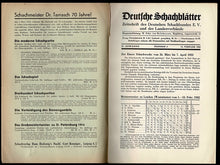 Load image into Gallery viewer, Deutsche Schachblatter, Volume 21
