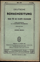 Load image into Gallery viewer, Deutsche Schachzeitung, Volume 76
