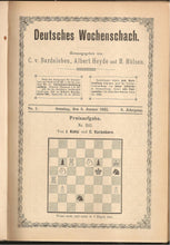 Load image into Gallery viewer, Detusches Wochenschach, Volumes 7 and 8
