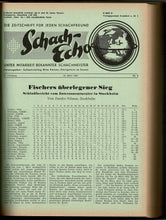 Load image into Gallery viewer, Schach-Echo. Die Zeitschrift für jeden Schachfreund - 20. Jahrgang
