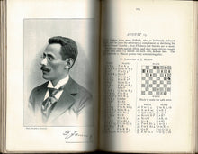 Load image into Gallery viewer, The Hastings Chess Tournament 1895, Containing the Authorised Account of the 230 Games Played Aug.-Sept. 1895 with Annotations . And Biographical Sketches of the Chess Masters
