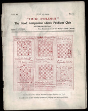 Load image into Gallery viewer, Our Folder, The Good Companion Chess Problem Club International Volume VI
