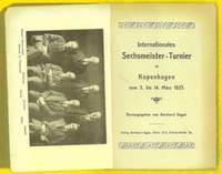 Load image into Gallery viewer, Internationales Sechsmeister - Turnier zu Kopenhagen vom 3. bis 14. März 1923
