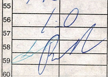 Load image into Gallery viewer, Score sheet from Torneo Miguel Nardorf 1991
