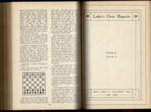 Load image into Gallery viewer, Lasker's Chess Magazine, Volume I and II
