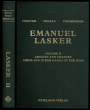 Load image into Gallery viewer, Emanuel Lasker: Struggle and Victories; Choices and Chances; Labors &amp; Legacy
