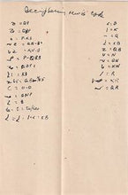 Load image into Gallery viewer, Hand written manuscript of numerous chess games
