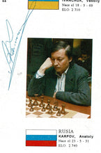Load image into Gallery viewer, XII. Torneo Internacional de Ajedrez Ciudad de Linares 1994 Program Booklet
