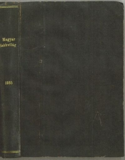 Magyar Sakkvilág, Volume XX (20)