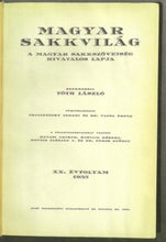 Load image into Gallery viewer, Magyar Sakkvilág, Volume XX (20)
