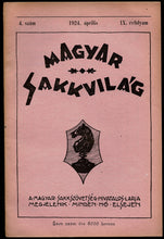 Load image into Gallery viewer, Magyar Sakkvilág, Volume IX (9)

