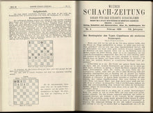 Load image into Gallery viewer, Wiener Schach-Zeitung. Organ fur das gesamte Schachleben, Volume VII (7)
