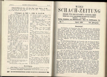 Load image into Gallery viewer, Wiener Schach-Zeitung. Organ fur das gesamte Schachleben, Volume VII (7)
