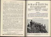 Load image into Gallery viewer, Wiener Schach-Zeitung. Organ fur das gesamte Schachleben, Volume VII (7)
