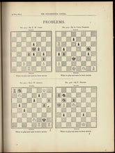Load image into Gallery viewer, The Westminster Papers. A Monthly Journal of Chess, Whist, Games of Skill and the Drama, Volume VII (7)
