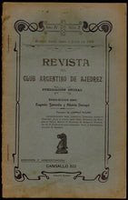 Load image into Gallery viewer, Revista del Club Argentino de Ajedrez Volume IV
