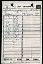 Load image into Gallery viewer, 1981 United States Chess Championship and Zonal Qualifier (Score Sheets) Reshevsky vs field
