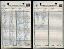 Load image into Gallery viewer, 1981 United States Chess Championship and Zonal Qualifier (Score Sheets) Reshevsky vs field

