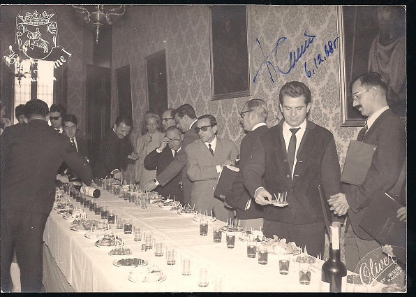Photograph of Spassky from the tournament in Palma de Mallorca