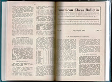 Load image into Gallery viewer, American Chess Bulletin Volume 49

