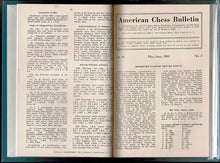 Load image into Gallery viewer, American Chess Bulletin Volume 50
