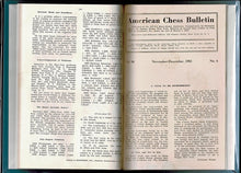 Load image into Gallery viewer, American Chess Bulletin Volume 50
