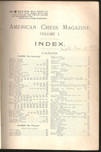 Load image into Gallery viewer, American Chess Magazine Volume 1
