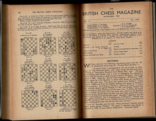 Load image into Gallery viewer, The British Chess Magazine Volume LXIII (63)
