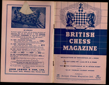 Load image into Gallery viewer, The British Chess Magazine Volume LXVII (67)
