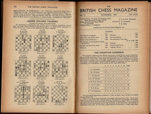 Load image into Gallery viewer, The British Chess Magazine Volume LXXI (71)

