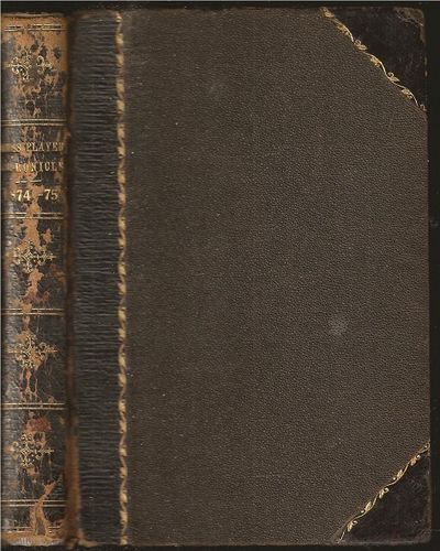 Chess Player's Chronicle Volume IV (4) 1874 & 1875