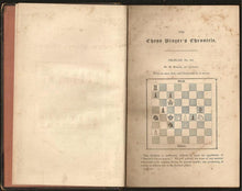 Load image into Gallery viewer, The Chess Player&#39;s Chronicle Volume VI (6)

