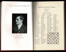 Load image into Gallery viewer, The book of the Hastings International Masters&#39; Chess Tournament, 1922;: Containing all the games played with annotations by the winner, A. Alekhine, ... account of the tournament by Sir G. A. Thomas
