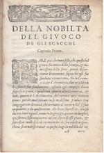 Load image into Gallery viewer, Il Givoco de Gli Scacchi di Rui Lopez, Spagnuolo; Nuouamente Tradotto in Lingua Italiana
