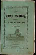 Load image into Gallery viewer, The Chess Monthly Volume III (3)
