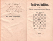 Load image into Gallery viewer, Der kleine Schachkönig. Leichtfaßliche Anleitung zu rascher Erlernung der Schachspielkuns

