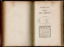 Load image into Gallery viewer, Traité des échecs et recueil des parties jouées au tournoi international de 1900
