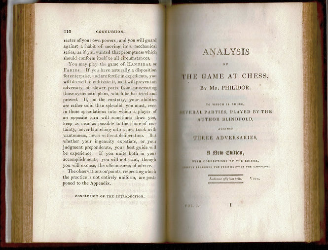 Analysis Of The Game Of Chess, Volume book by François-André Danican  Philidor