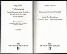 Load image into Gallery viewer, Moderne Schachstrategie Ossip S. Bernsteins Schach- Und Lebenslaufbahn
