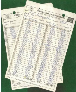 1981 United States Chess Championship and Zonal Qualifier (Score Sheets) Robert Byrne vs the field