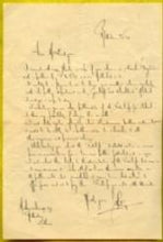 Load image into Gallery viewer, Letter to Fritjof Lindgren by Jan Hartong
