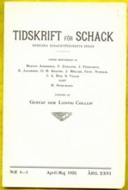 Tidskrift for Schack, Volume 26