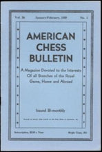 Load image into Gallery viewer, American Chess Bulletin Volume 56
