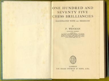 One Hundred and Seventy Five Chess Brilliancies