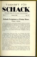 Load image into Gallery viewer, Tidskrift for Schack, Volume 54
