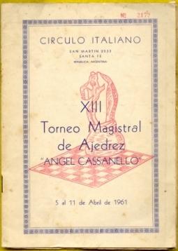 XIII Torneo Magistral de Ajedrez Angel Cassanello
