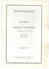 Load image into Gallery viewer, The Problemist: Proceedings of the British Chess Problem Society Volume 6
