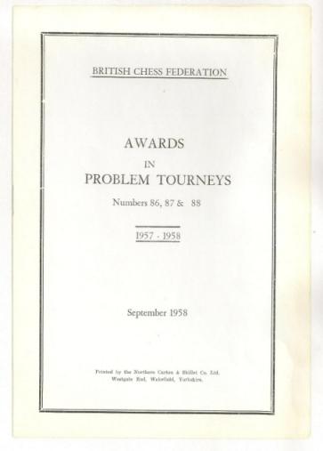 The Problemist: Proceedings of the British Chess Problem Society Volume 6